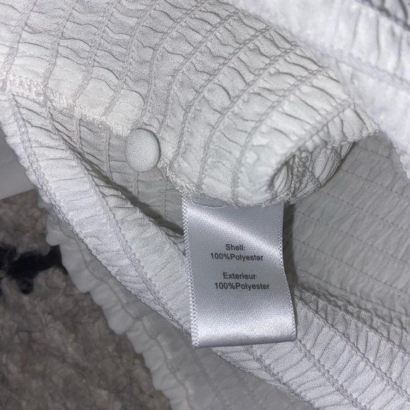 LIKELY sheer smocked top bell sleeve - Picture 6 of 6